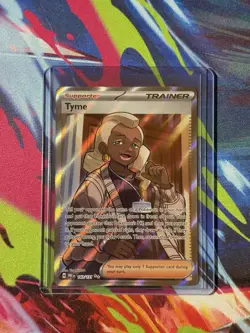 Tyme 143/131 Prismatic Evolutions Ultra Rare Pokemon TCG - NM - Image 1