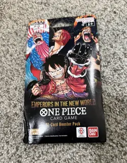 One Piece OP-09 Emperors in the New World Sleeved Booster Pack English, READ! - Image 1