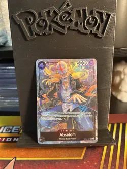 One Piece Absalom OP06-081 Wings of the captain Alt Art English Nm (A) - Image 1