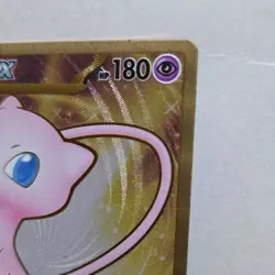 Pokemon Mew EX TCG 205/165 Metal Gold Scarlet & Violet 151 UPC Promo Card - Image 3