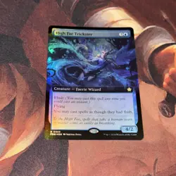High Fae Trickster X1 Mtg Foundations Nm Foil Extended - Image 1