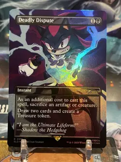 MTG | Deadly Dispute (2091) [Secret Lair Sonic]✨FOIL✨ - Image 1