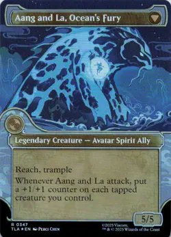 MTG Aang, Swift Savior (Showcase) (347) | NM Foil | Avatar: Last Airbender {TLA} - Image 3