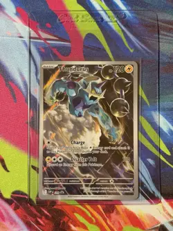 Pokemon SV Promo 209 Thundurus Holo - Scarlet & Violet - Rare Promo Card - NM - Image 1