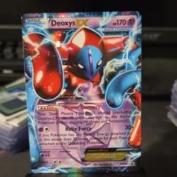 Pokemon Deoxys EX BW82 Black & White Promo Team Plasma Holo 170HP 30+ATK - Image 1