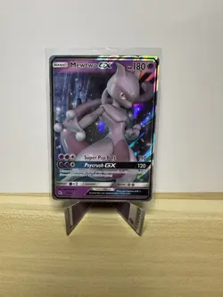 Pokemon Mewtwo GX 31/68 Ultra Rare Holo - Hidden Fates English NM - Image 1