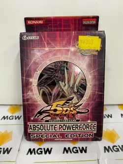 *DAMAGED* Yu Gi Oh! Absolute Powerforce Special Edition Brand New Factory Sealed - Image 1