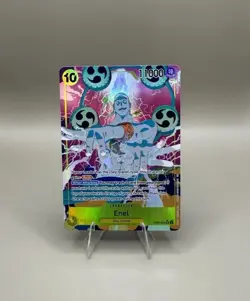 Bandai One Piece CCG Enel EB02-052 Foil Rush Character Card - Image 1