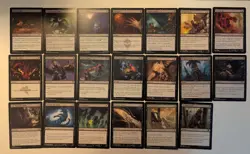 MTG Black Removal spells. 20 cards.Magic the gathering removal spells collection - Image 1