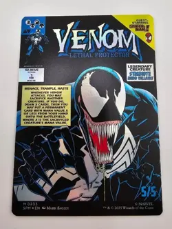 Eddie Brock (233) (Borderless) Marvel's Spider-Man Foil, Magic The Gathering MTG - Image 2