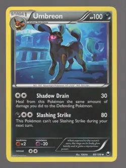 Pokemon Black & White Dark Explorers UMBREON Uncommon 60/108 NM - Image 3
