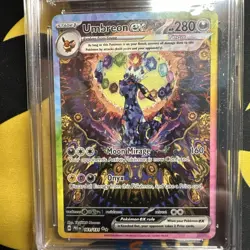 Pokemon Umbreon EX 161/131 Prismatic Evolutions CGC 10 Gem Mint Fresh Grade - Image 1