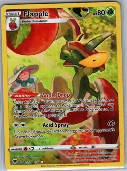 Flapple TG02/TG30 SWSH10: Astral Radiance Trainer Gallery - Pokemon Card - NM - Image 1
