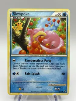 Slowpoke 66/90 HGSS Undaunted - Pokemon Card - NEAR MINT - Image 1