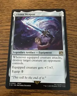 Ultima Weapon Rare 0563 Magic The Gathering Final Fantasy MTG FRESH PULL - Image 1