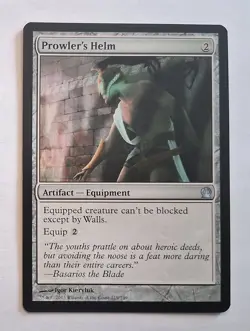 Magic MTG - Prowler's Helm - Theros - LP - Image 1