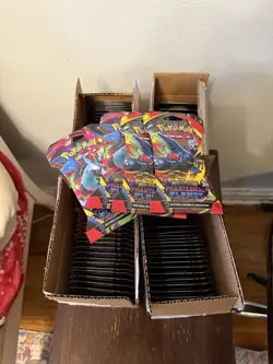 Pokemon TCG Phantasmal Flames Sleeved Booster Packs X96 Packs - Image 1