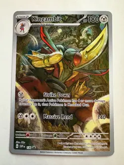 Kingambit - SVP130 - Pokemon Scarlet & Violet Promo Ultra Rare Holo NM - Image 1