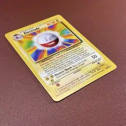 Electrode 1999 Pokemon Base Set Unlimited Rare #21/102 Vintage WoTC - LP * - Image 3