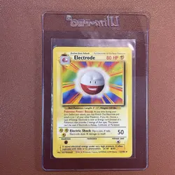 Electrode 1999 Pokemon Base Set Unlimited Rare #21/102 Vintage WoTC - LP * - Image 5
