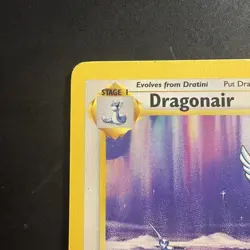 Vintage Pokemon Non-holo Rare Dragonair 18/102 Base Set WotC 1999 - Image 2