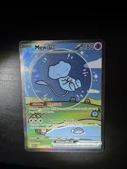 Pokemon TCG Mew Ex 232/091 SV: Paldean Fates Holo Special Illustration Rare - Image 1