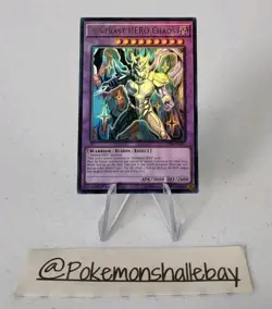 Contrast HERO Chaos SDHS-EN041 *NM* 1st Edition Ultra Rare Yugioh Card - Image 1