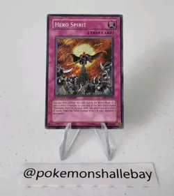 Hero Spirit DPK-ENSE3 *NM* Limited Edition Secret Rare Yugioh Card - Image 1
