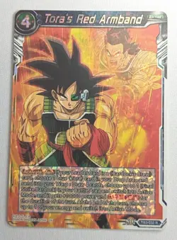 Tora’s Red Armband - TB3-032 R - Holo Foil - Dragon Ball Super Card - Image 1