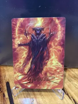 Sauron, The Dark Lord - 21/81 - MTG: Lord of the Rings Art Series - STAMPED - Image 1