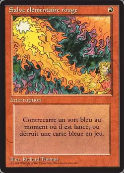 MRMS FRANCAIS Salve elementaire rouge [NM] MTG Magic FBB - Image 1