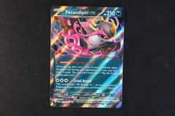 Fezandipiti ex 038/064 Holo Pokemon Card Scarlet Violet Shrouded Fable NEAR MINT - Image 1