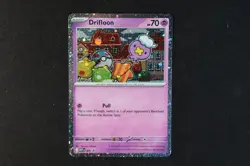 Drifloon 005 Holo Shiny Pokemon TCG Card Black Star Promo 2025 NEAR MINT - Image 1