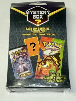 Pokemon Walmart Mystery Hanger Box - Vintage Packs Seeded 1:4! - Factory Sealed! - Image 3