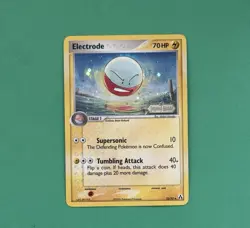 2006 Pokemon Electrode Reverse Holo Stamped 32/92 Legend Maker NRMT - Image 1