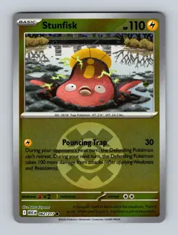 Pokemon TCG - Ascended Heroes - (Quick Ball Reverse Holo) - Stunfisk - 062/217 - Image 1