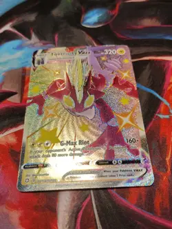 Pokemon TCG Toxtricity VMAX SV113/122 Shining Fates Holo Shiny Rare - Image 1