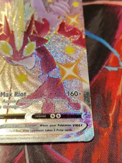 Pokemon TCG Toxtricity VMAX SV113/122 Shining Fates Holo Shiny Rare - Image 4