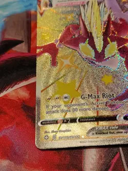 Pokemon TCG Toxtricity VMAX SV113/122 Shining Fates Holo Shiny Rare - Image 5