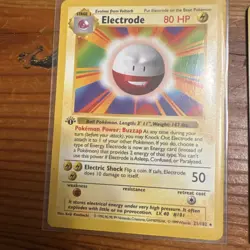 1st edition Electrode Charmeleon Pokemon Cards 1st Editions, Holos shadowless - Image 2