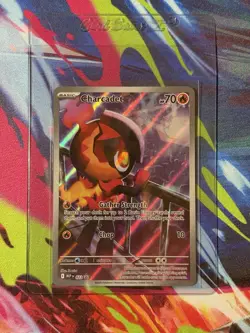 2025 Pokemon Phantasmal Flames Charcadet BLACK STAR PROMO HOLO Card 022! - Image 1