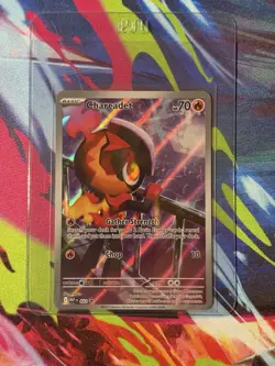 2025 Pokemon Phantasmal Flames Charcadet BLACK STAR PROMO HOLO Card 022! - Image 1