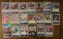 Huge Collection Lot of 100+ One Piece Trading Cards English SR Bandai TCG 💥 - Image 1