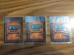 Bandai One Piece Card Game CCG 05 Gold Holo Promos Johnny And Yosaku Sealed + - Image 3
