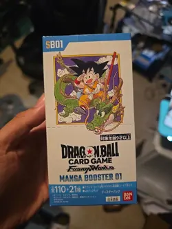 Dragon Ball Super Card Game Fusion World MANGA BOOSTER 01 Box Japanese US SELLER - Image 1