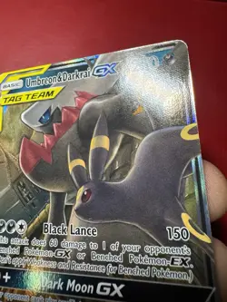 Umbreon and Darkrai GX 125/235 Holo Ultra Rare Unified Minds Pokemon Card NM - Image 4