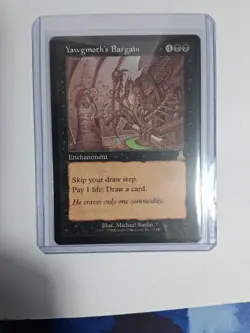 Magic: The Gathering Yawgmoth's Bargain Urza's Destiny MTG Regular Light Play - Image 4