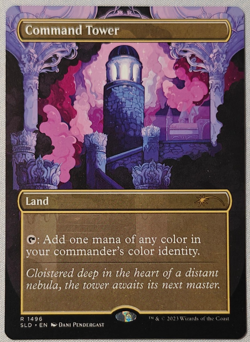 MTG Secret Lair Command Tower #1496 -SLD Through the Wormhole [UPick Foil/Reg] - Image 3