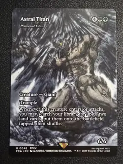 Astral Titan - Primeval Titan (Showcase) Final Fantasy: Through the Ages Regular - Image 1