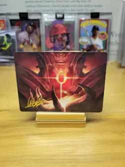 MTG Sol Ring Gold Art Series Lord Of The Rings: Tales of Middle-earth 76/81 - Image 1